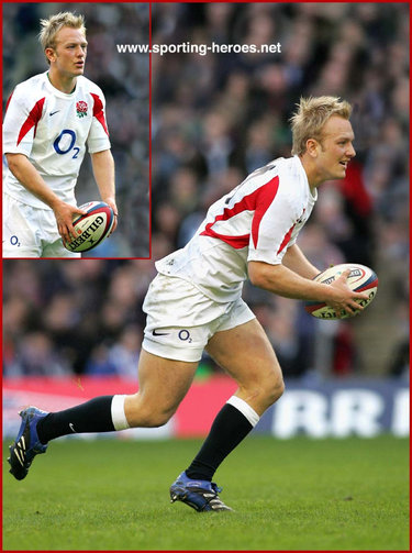 Shane Geraghty - England - International Rugby Caps for England.