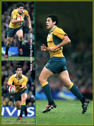 Mark Gerrard - Australia - International Rugby Caps for Australia.