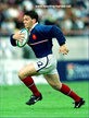 Stephane GLAS - France - International rugby matches for France.