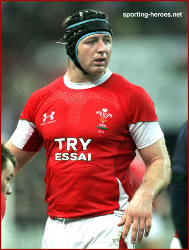 Ian Gough - Wales - International Rugby Caps for Wales.