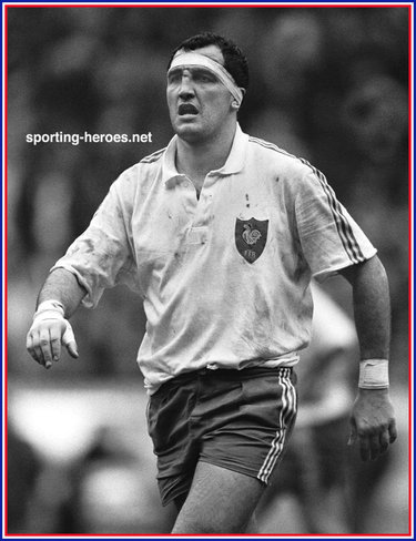 Jean-Francois Gourragne - France - International rugby matches for France.