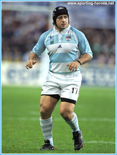 Omar Hasan - Argentina - 2007 World Cup (Scotland, South Africa, France)