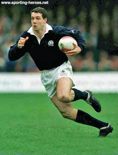 Scott Hastings - Scotland - International Rugby Caps for Scotland.