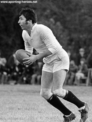 Bob Hiller - England - International Rugby Union Caps.