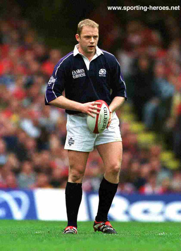 Duncan Hodge - Scotland - International Rugby Union Caps.