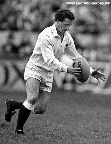 John Horton - England - International Rugby Union Caps.