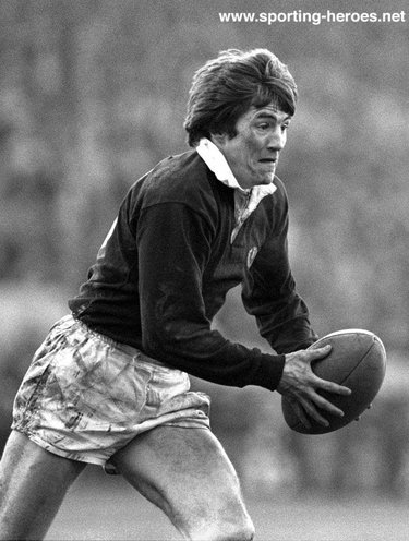 Andy Irvine - Scotland - Scottish International Rugby Caps.