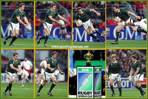 Butch James - South Africa - 2007 Rugby Union World Cup Finals.