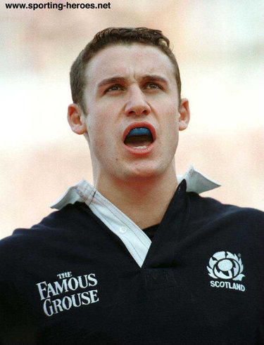 Craig Joiner - Scotland - International  Rugby Union Caps.