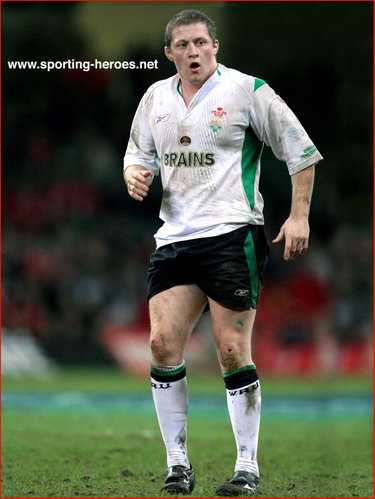 Steve Jones - Wales - International rugby union caps.