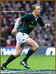 Marius JOUBERT - South Africa - South African Caps 2001-05