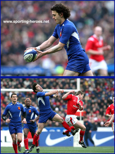 Julien Laharrague - France - International rugby matches for France.