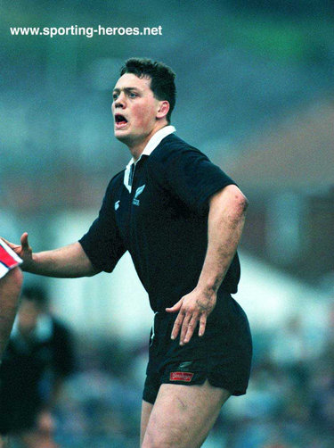 Blair Larsen - New Zealand - New Zealand Caps 1992-97