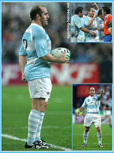 Mario Ledesma - Argentina - 2007 World Cup (Scotland, South Africa)