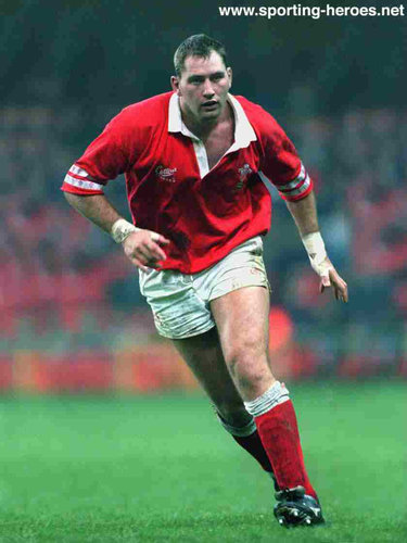 Emyr Lewis - Wales - Welsh International Rugby Caps.