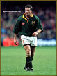 Hennie LE ROUX - South Africa - International rugby matches for South Africa.