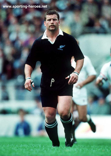 Richard Loe - New Zealand - International matches for The All Balcks.