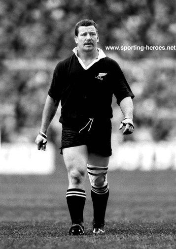 Richard Loe - New Zealand - Biography of International rugby career.