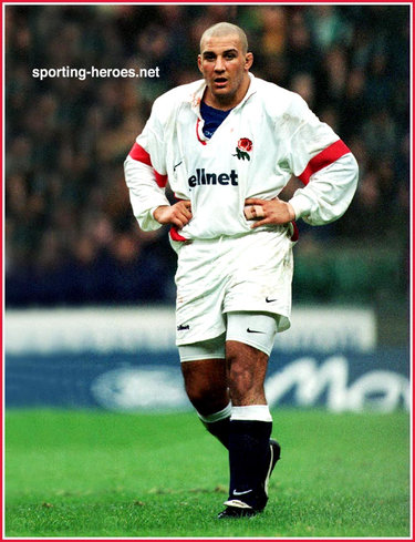 Andy Long - England - International  Rugby Union Caps.