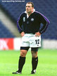 Jamie MAYER - Scotland - International Rugby Union Caps.