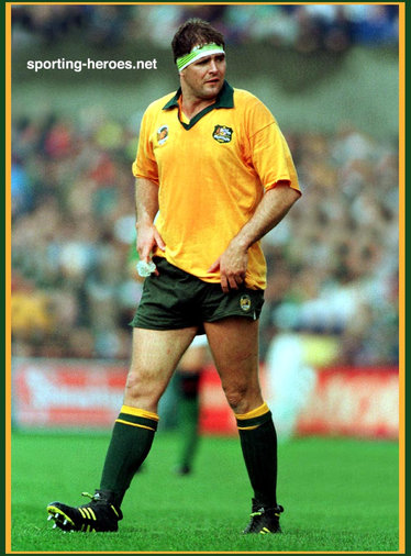 Rod McCall - Australia - International rugby caps for Australia.