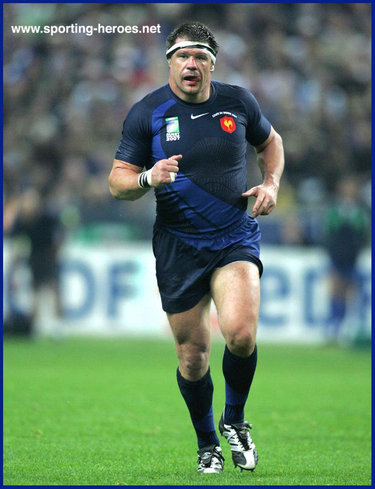 Olivier Milloud - France - Coupe du Monde 2007 World Cup Rugby Matches.