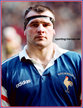 Hugues MIORIN - France - International rugby matches for France.
