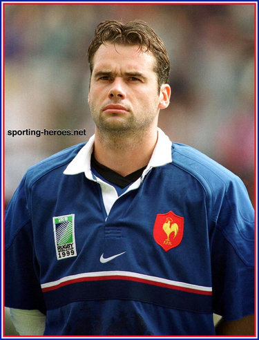 Ugo Mola - France - International Rugby Union Caps for France.