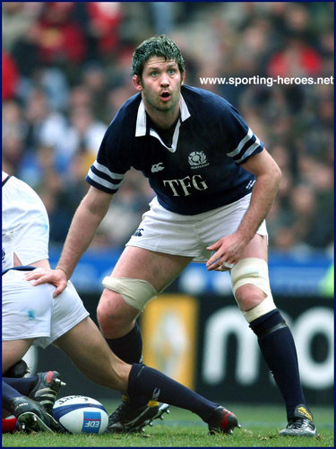 Scott Murray - Scotland - International Rugby Union Caps.