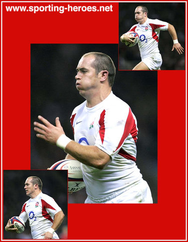 Shaun Perry - England - International Rugby Union Caps for England.