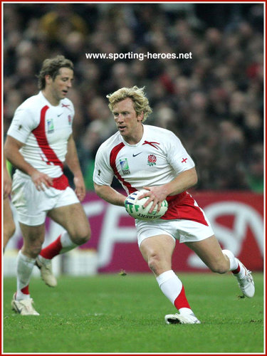 Peter Richards - England - 2007  Rugby World Cup.