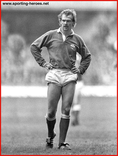 Gareth (rugby) ROBERTS - Wales - Welsh Caps 1983-1987