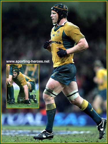 John Roe - Australia - International  Rugby Union Caps.