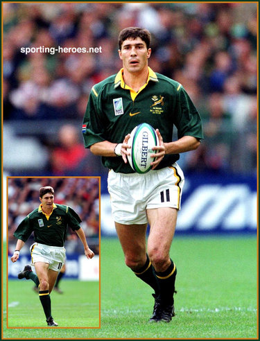 Pieter Rossouw - South Africa - International Rugby Matches for South Africa.
