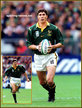 Pieter ROSSOUW - South Africa - International Rugby Matches for South Africa.