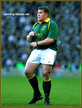 Wessel ROUX - South Africa - South African Caps 2002