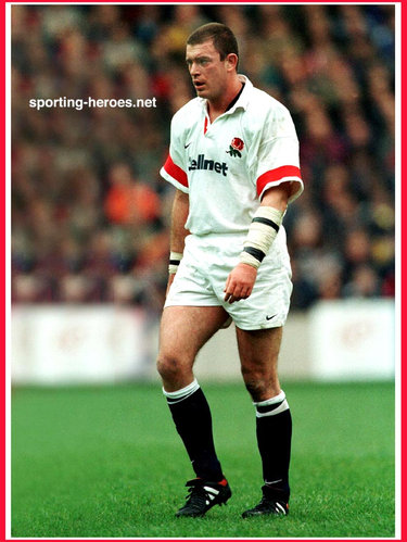 Dean Ryan - England - International rugby matches for England.