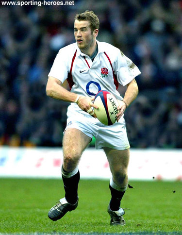 James Simpson-Daniel - England - International Rugby Union Caps.