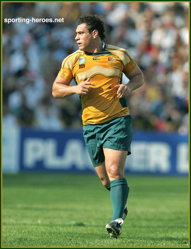 George Smith - Australia - 2007 Rugby World Cup.