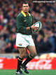 Andre SNYMAN - South Africa - International Rugby Union Caps for South Africa.