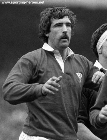Jeff Squire - Wales - International Rugby Union Caps for Wales.