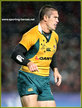 Scott STANIFORTH - Australia - International rugby caps for Australia.