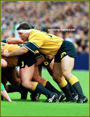 Tiaan Strauss - Australia - Australian Caps 1999