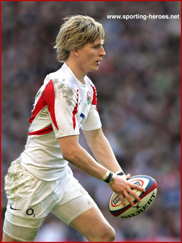 David Strettle - England - International Rugby Union Caps.