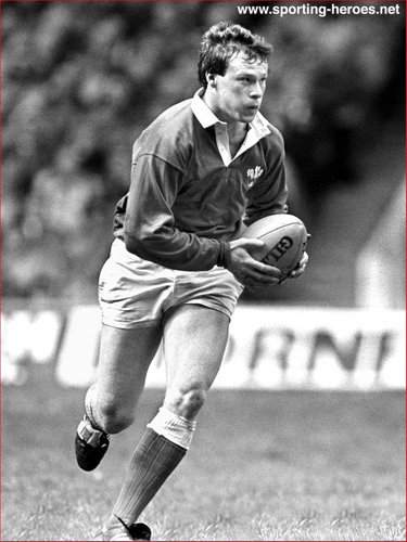 Paul Thorburn - Wales - Biography of his rugby union career for Wales.