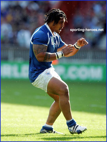 Alfie Vaeluaga - Samoa - 2007 World Cup