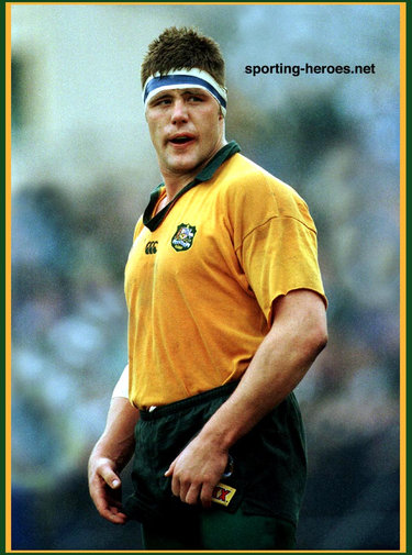 Warwick Waugh - Australia - International Rugby Caps for Australia.