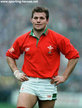 Richard WEBSTER - Wales - International rugby matches for Wales.