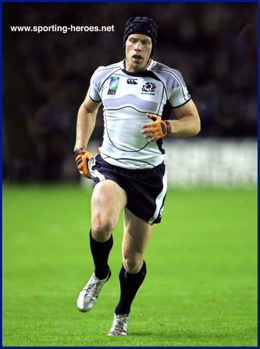 Simon Webster - Scotland - 2007 Rugby World Cup