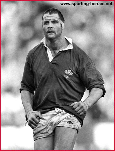 Brian Williams - Wales - International Rugby Union Caps.